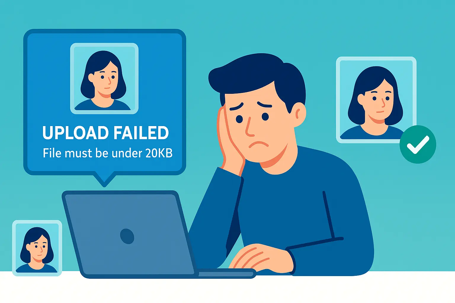 Resize Photo to 20KB Online (Step-by-Step Guide)