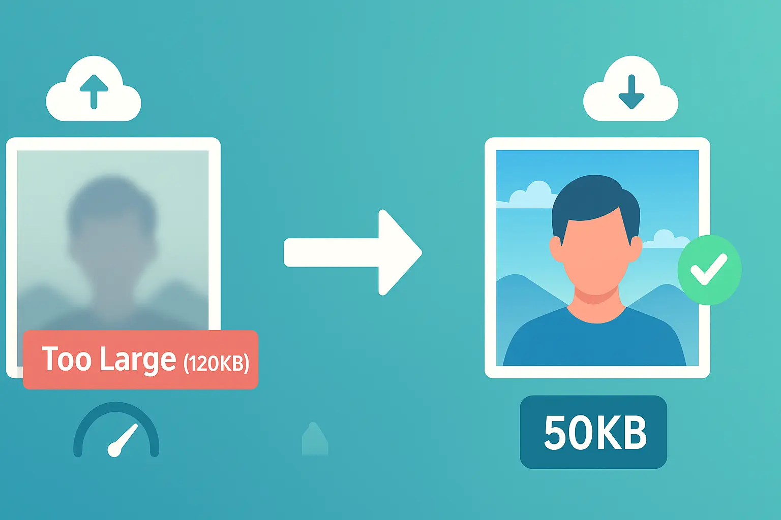 Resize Photo to 50KB Online (With and Without Quality Loss)